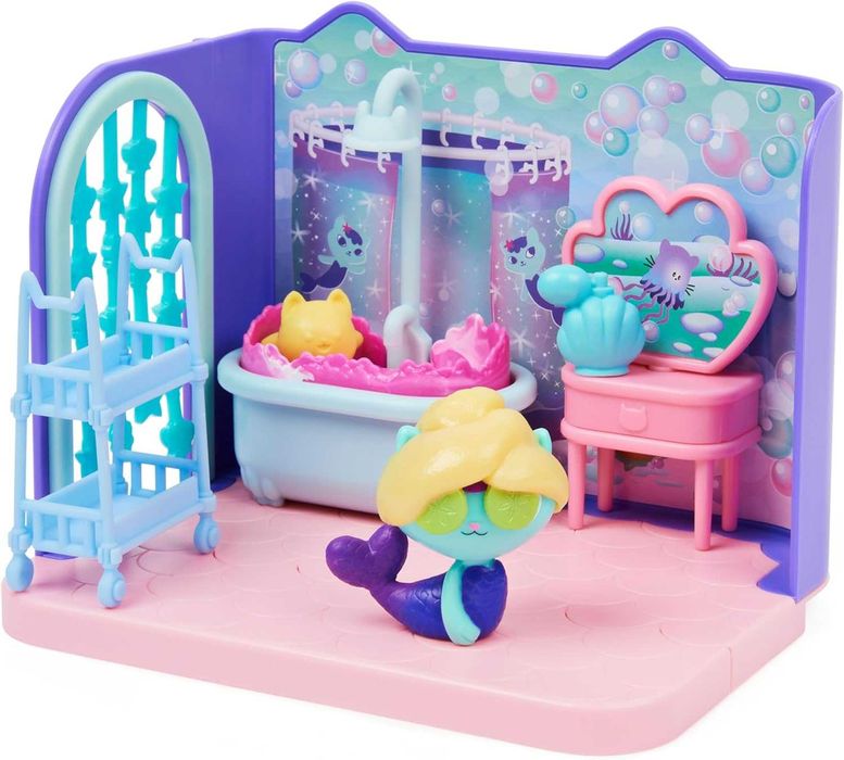 Игровой набор Кукольный домик Габби ванна, спальня  Gabbys Dollhouse