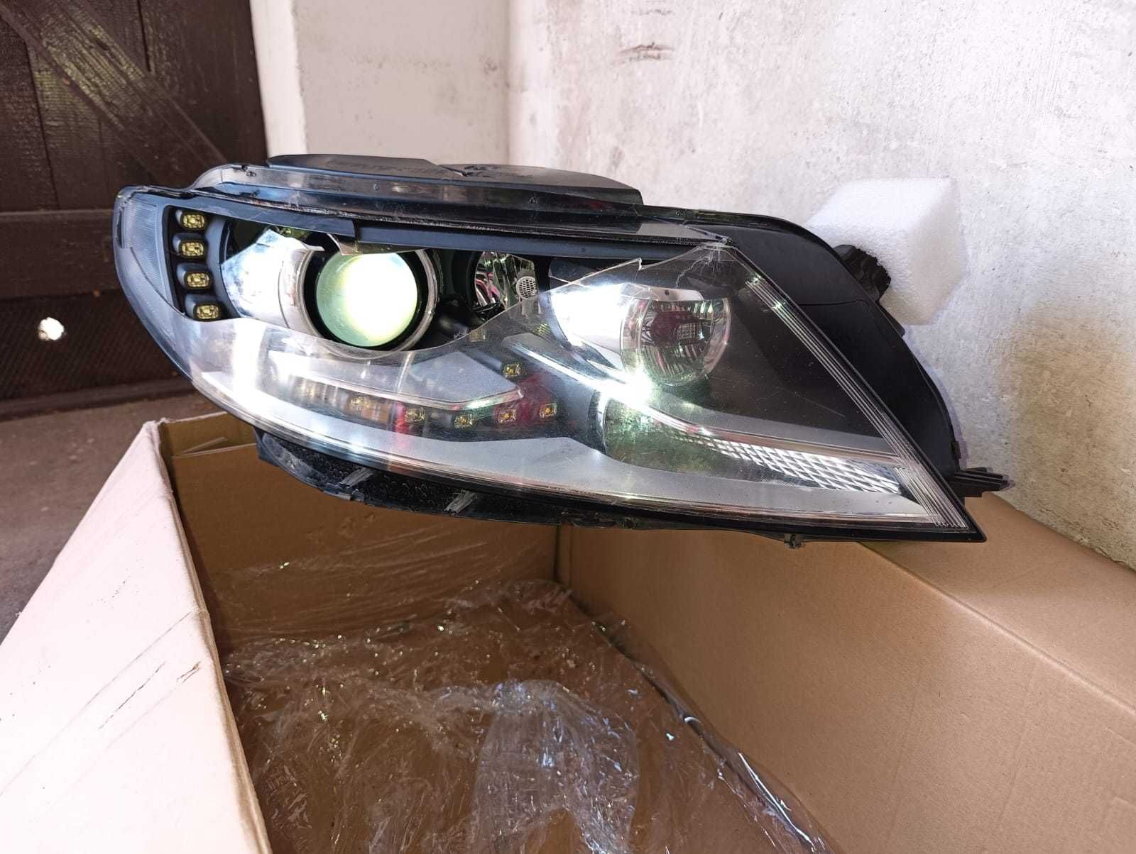 Lampa prawa przednia skrętna VW CC LIFT xenon + led