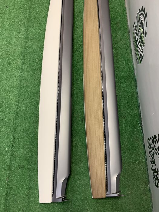 Tesla Y M3 накладка торпеди верхня дерево біла шпон