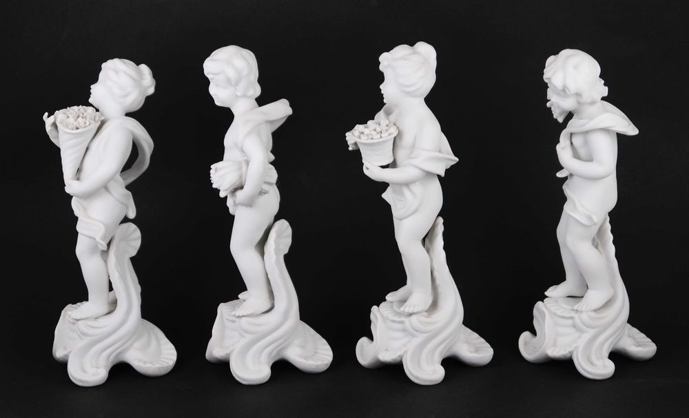 4 Estações - Figuras em Biscuit Vista Alegre