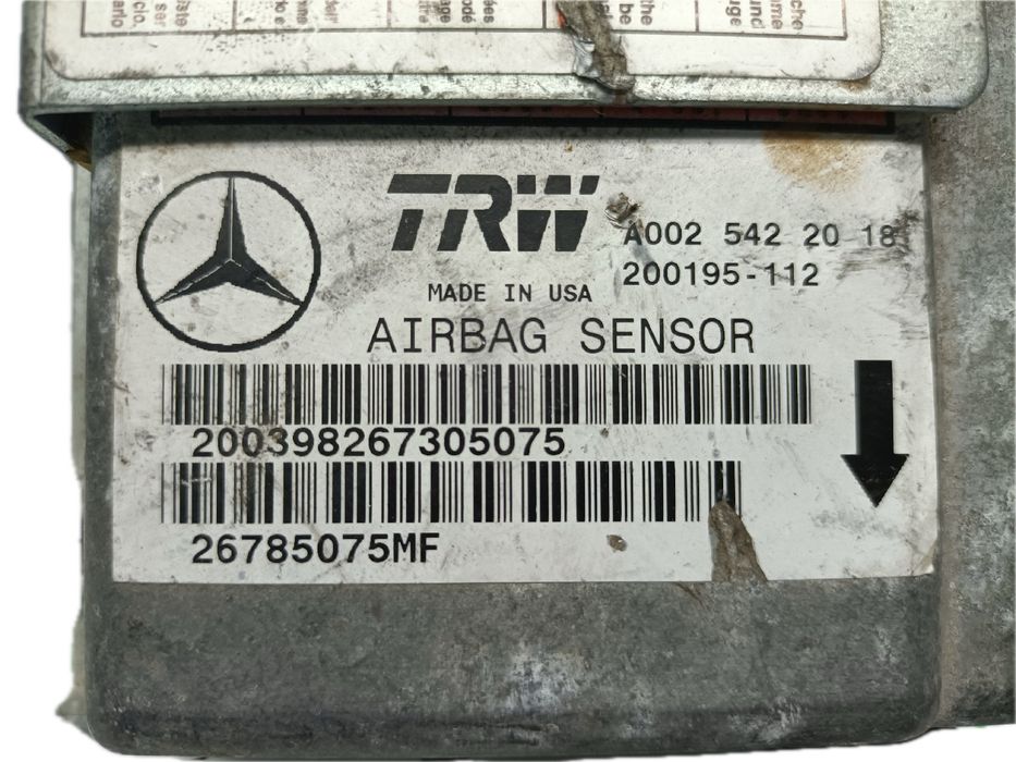 Centralina airbag MERCEDES-BENZ Classe M (W163)