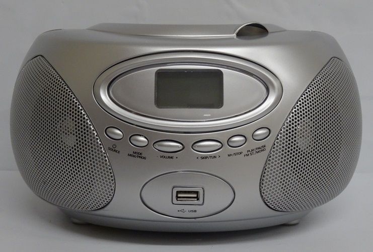 Boombox Port USB Radio Bush Przenośny