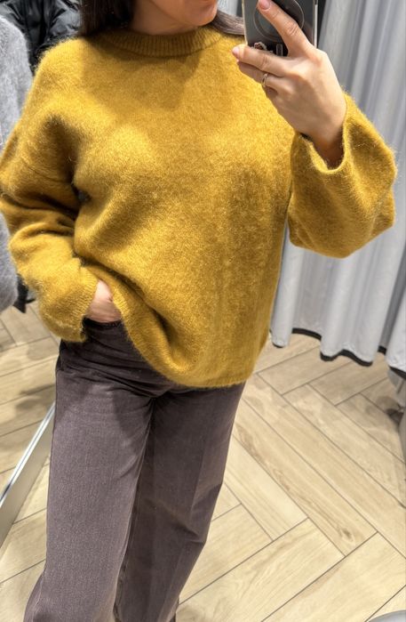 Светр H&M Premium Selection мохер XS