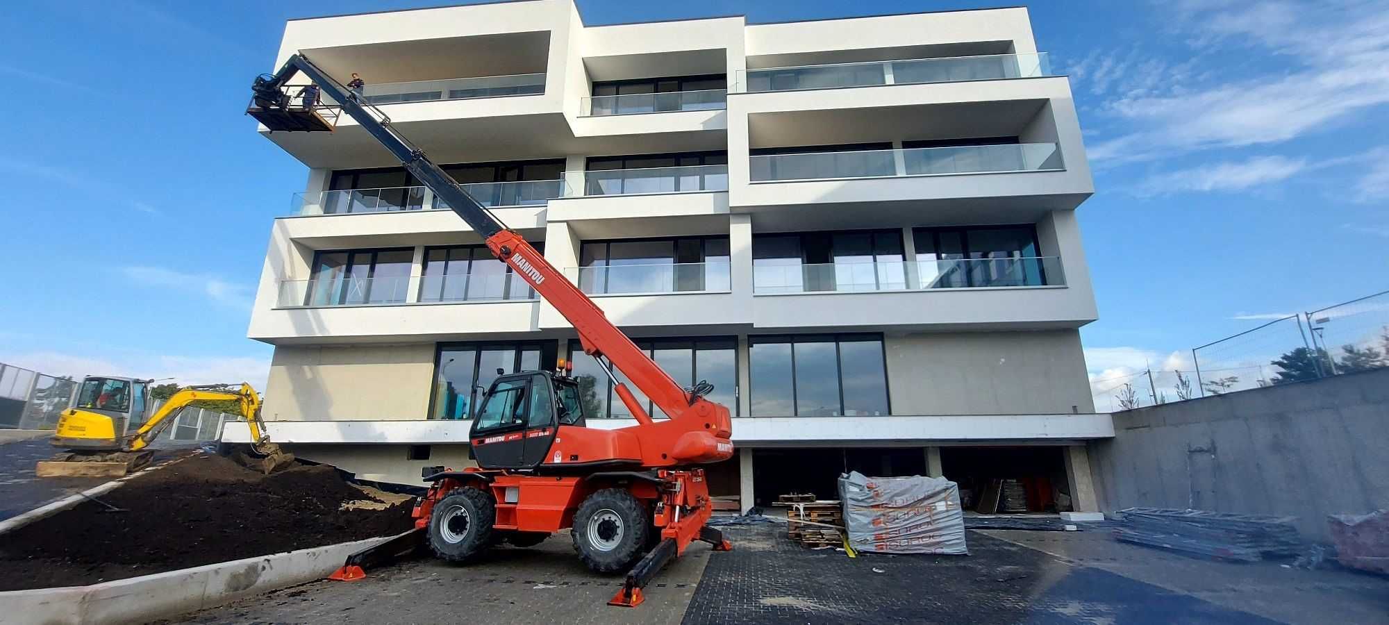 Wynajem ładowarki Teleskopowej Manitou  MRT 2150 , MRT 2540 Obrotowe