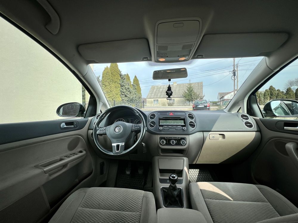 Volkswagen Golf VI Plus,1.6 MPI,8V, 2010, oryginalny przebieg