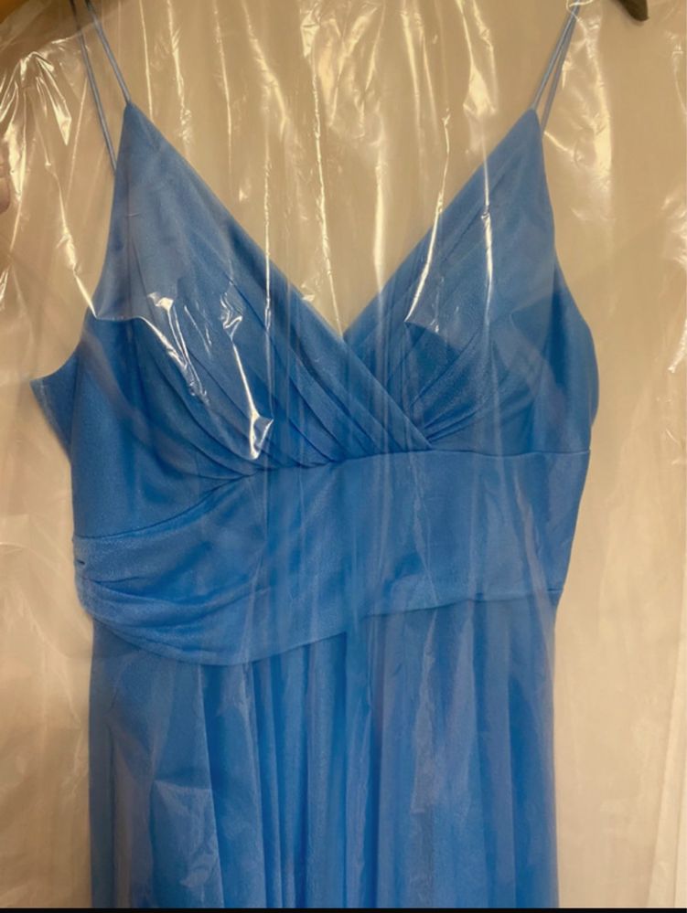Vestido de cerimonia azul