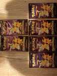 5 paczek orginalnych kart pokemon halloween.