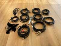 przewód kabel estradowy xlr powercon proel cordial klotz shure c607