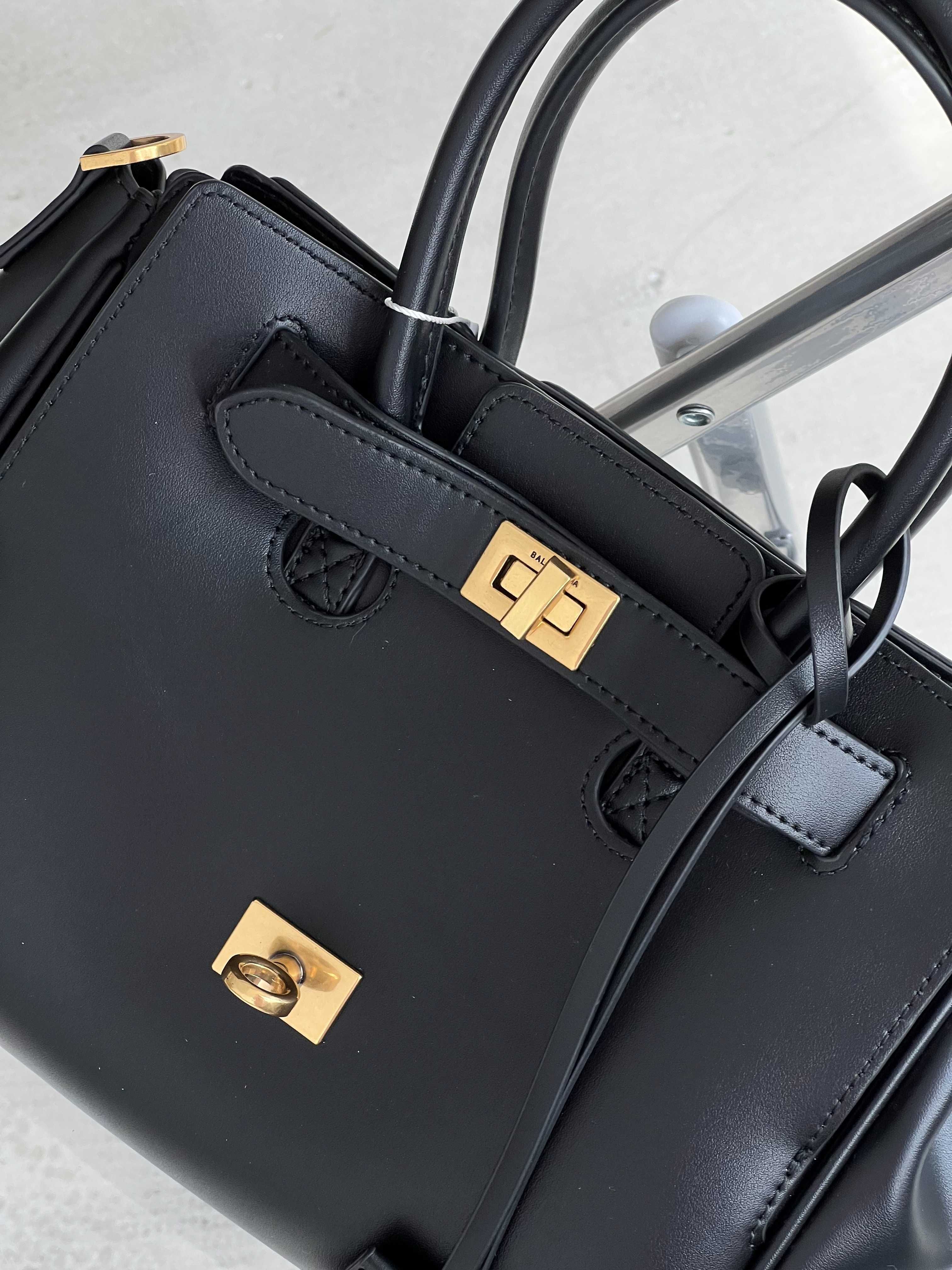 Женская сумка Balenciaga Bel Air черный - Premium