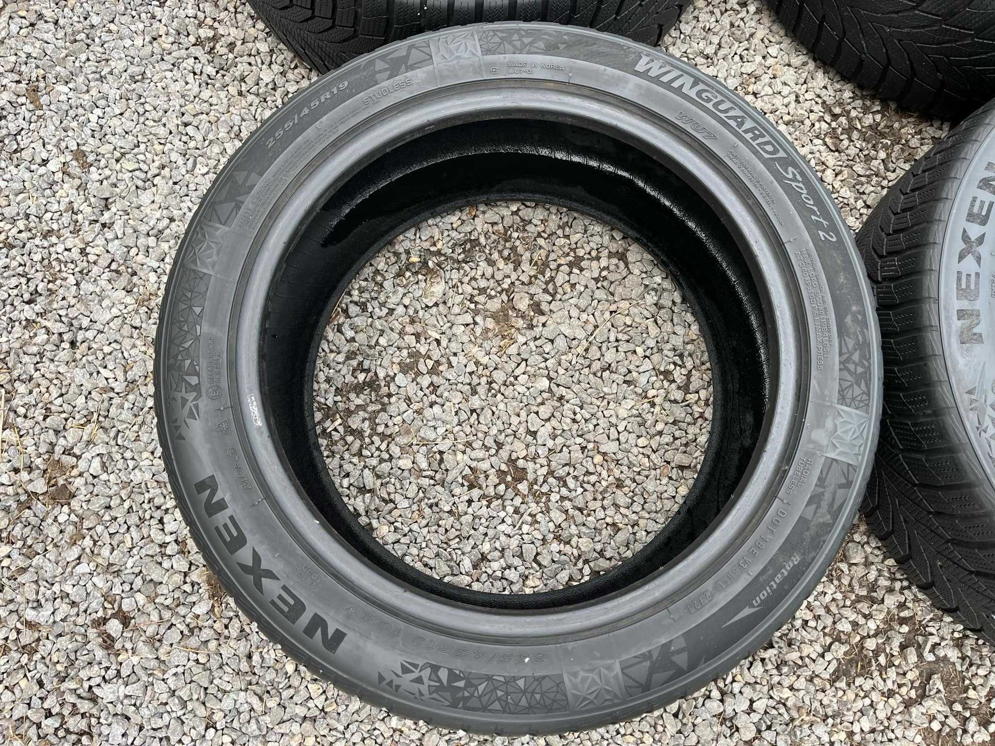 Opony 255/45R19 Nexen Winguard Sport 2 Zima 4sztuki
