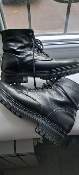 Шкіряні демі черевики 40р. Mango