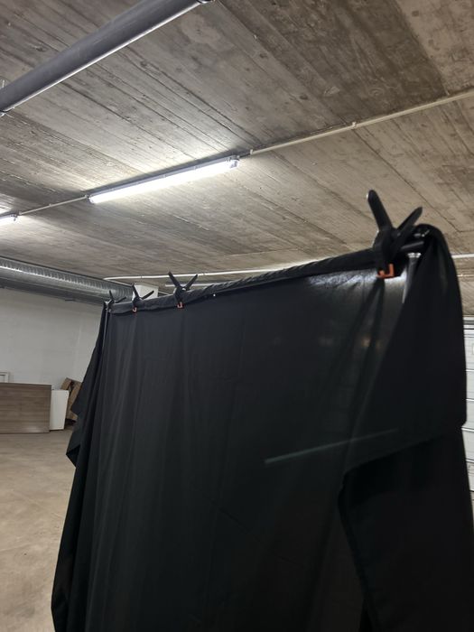 Cortina de fundo para estudio