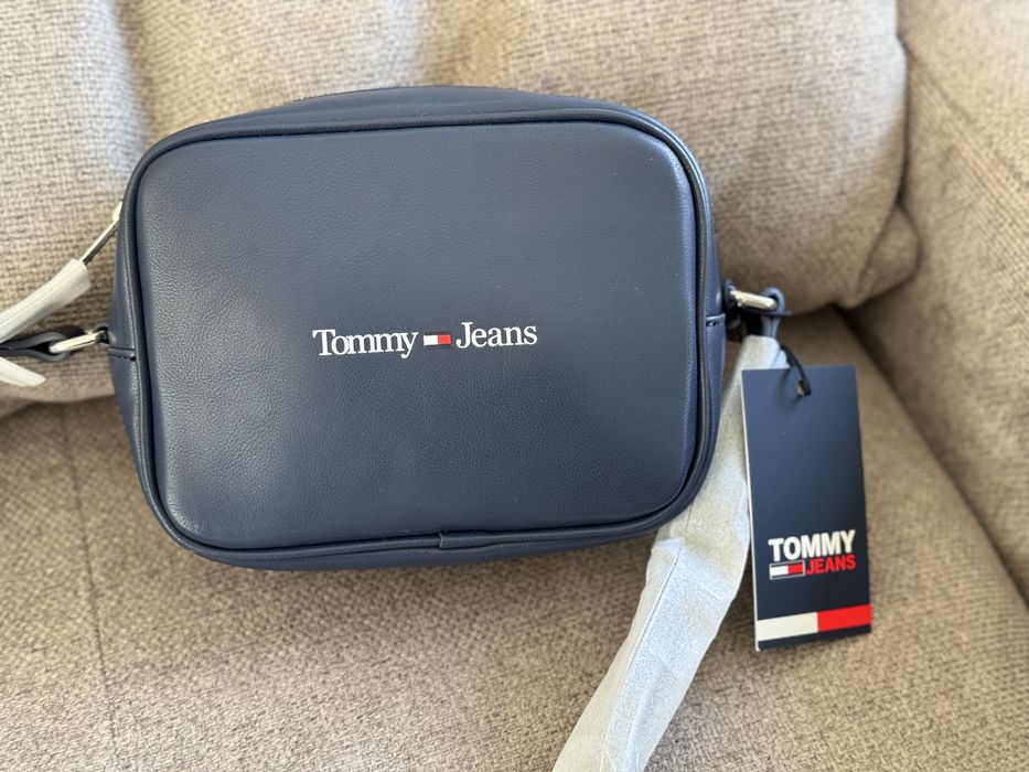 Torebka camera bag tommy jeans granatowy