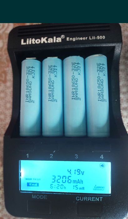 Акумуляторні Елементи Samsung INR 18650 32E 3200 mAh Li-Ion