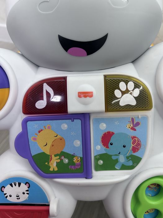 Інтерактивні ходунки зебра fisher price фішер прайс з коробкою