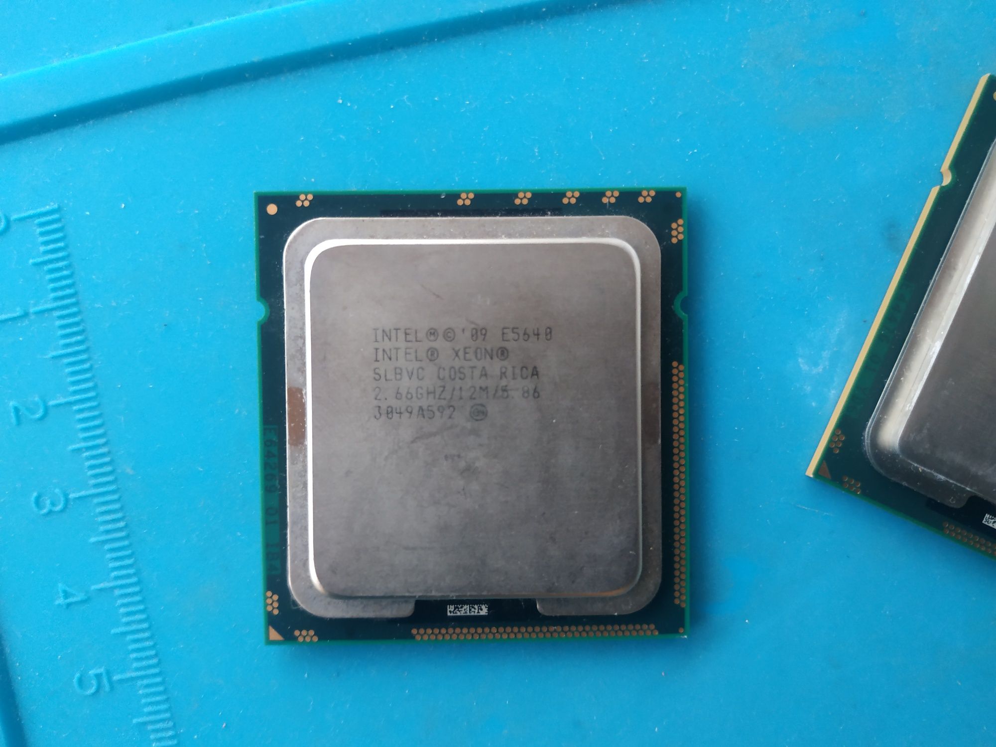 Процессоры Intel Xeon E5506, E5640, Core 2 duo E6600