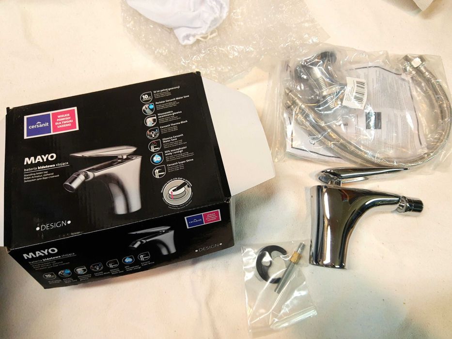 bateria bidetowa sztorcowa MAYO Cersanit