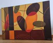 Quadro decorativo tela arte