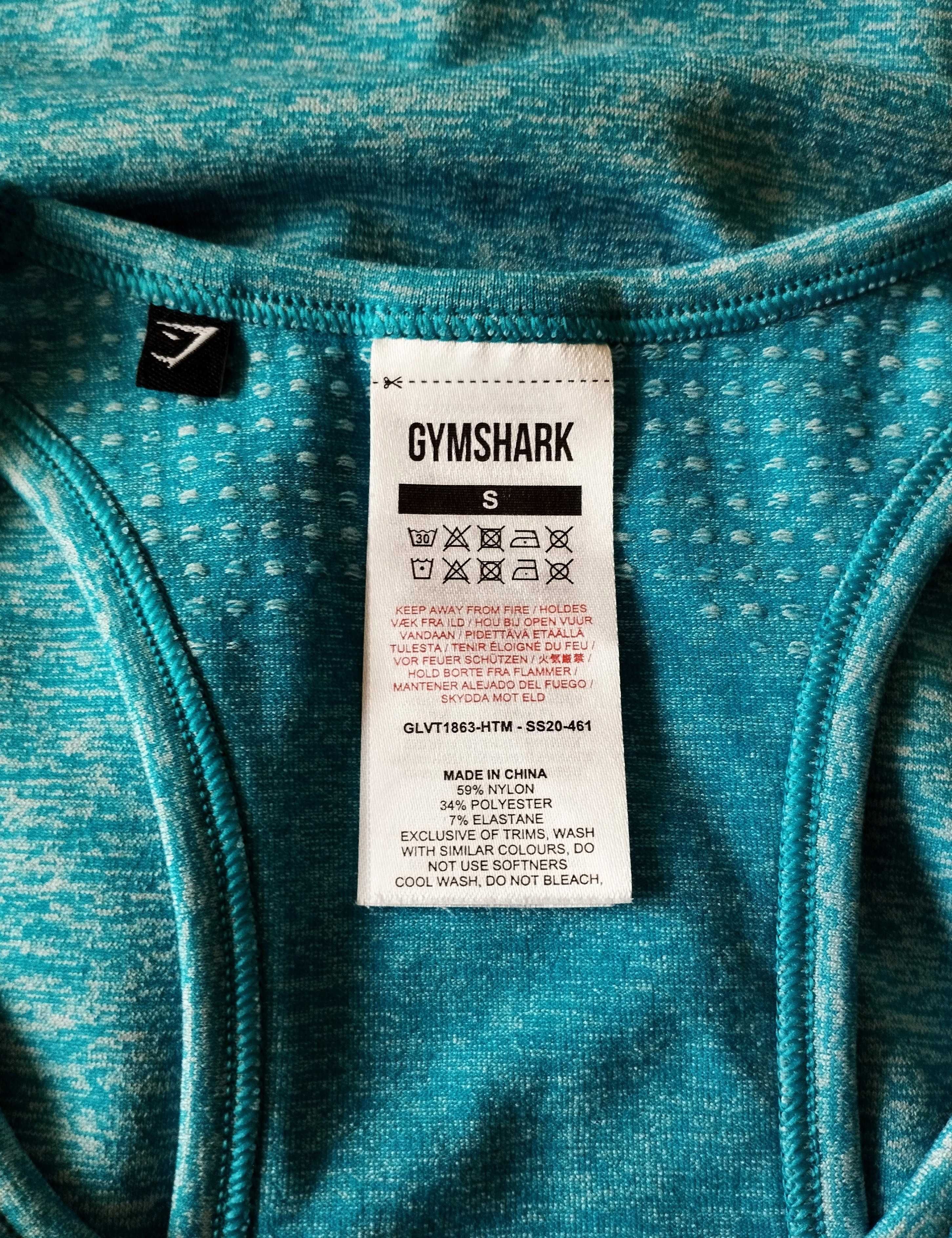 Gymshark śliczna damska koszulka