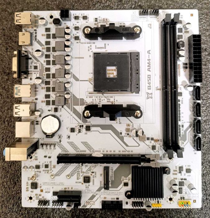 Ryzen 5 5500 + Материнка плата B450 + 16 DDR4 Комплект Новий AM4