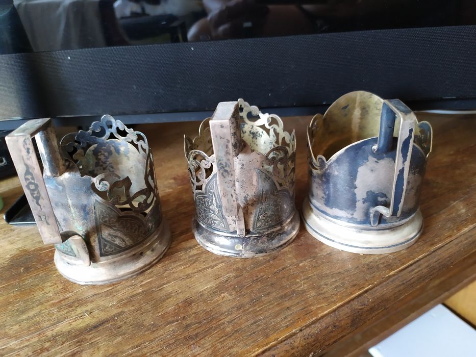 Предметы  серебренные