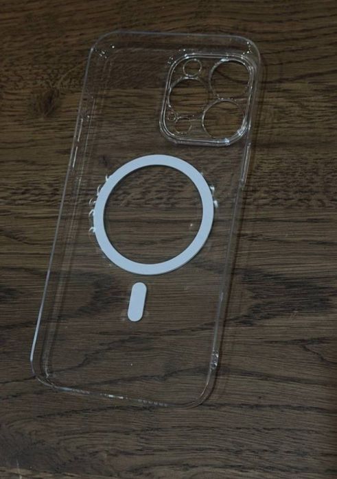 Чeхол для iPhone 14 Pro Max WAVE Premium Crystal Case with MagSafe