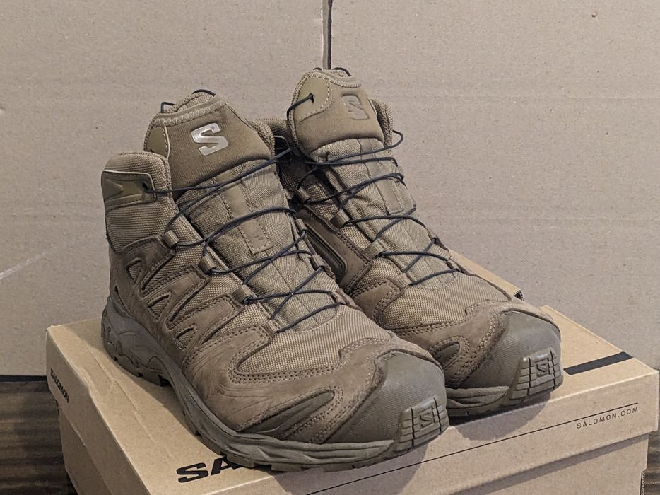 Черевики тактичні Salomon XA Forces Mid | Coyote