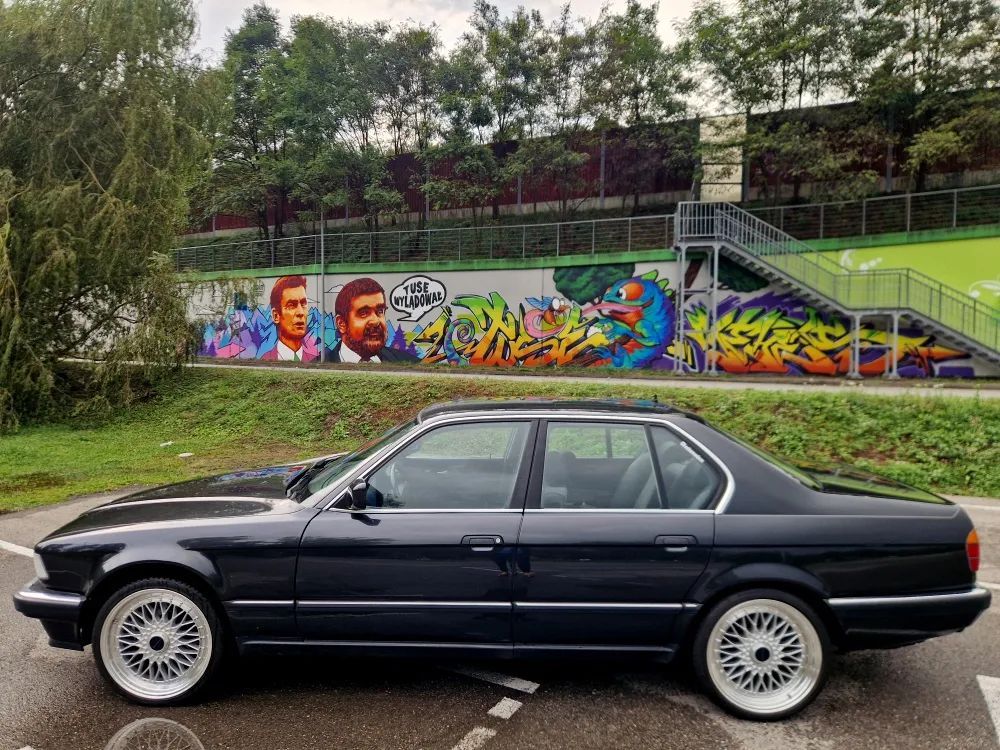 BMW Seria 7 Bmw 7 e32 klimatyzacja , BBS - brak korozji , ! ZAMIANA