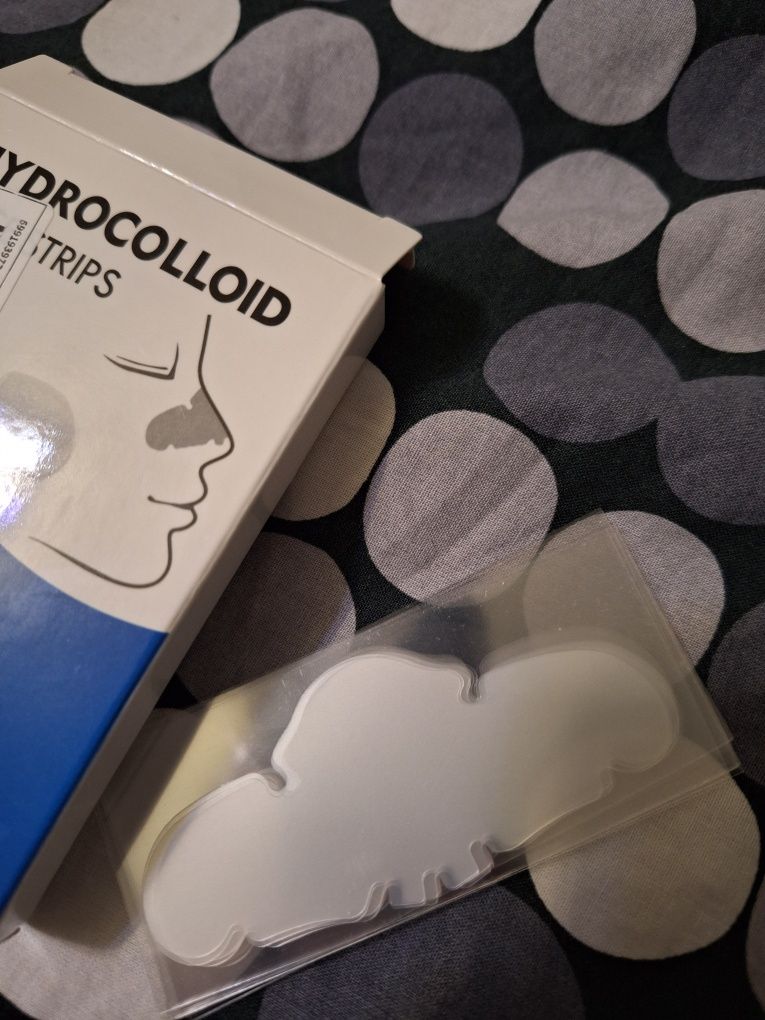 Hydrocolloid plastry na przebarwienia i trądzik na nos i twarz
