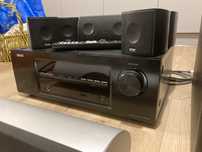 Amplituner Denon AVR-1513 glosniki subwoofer