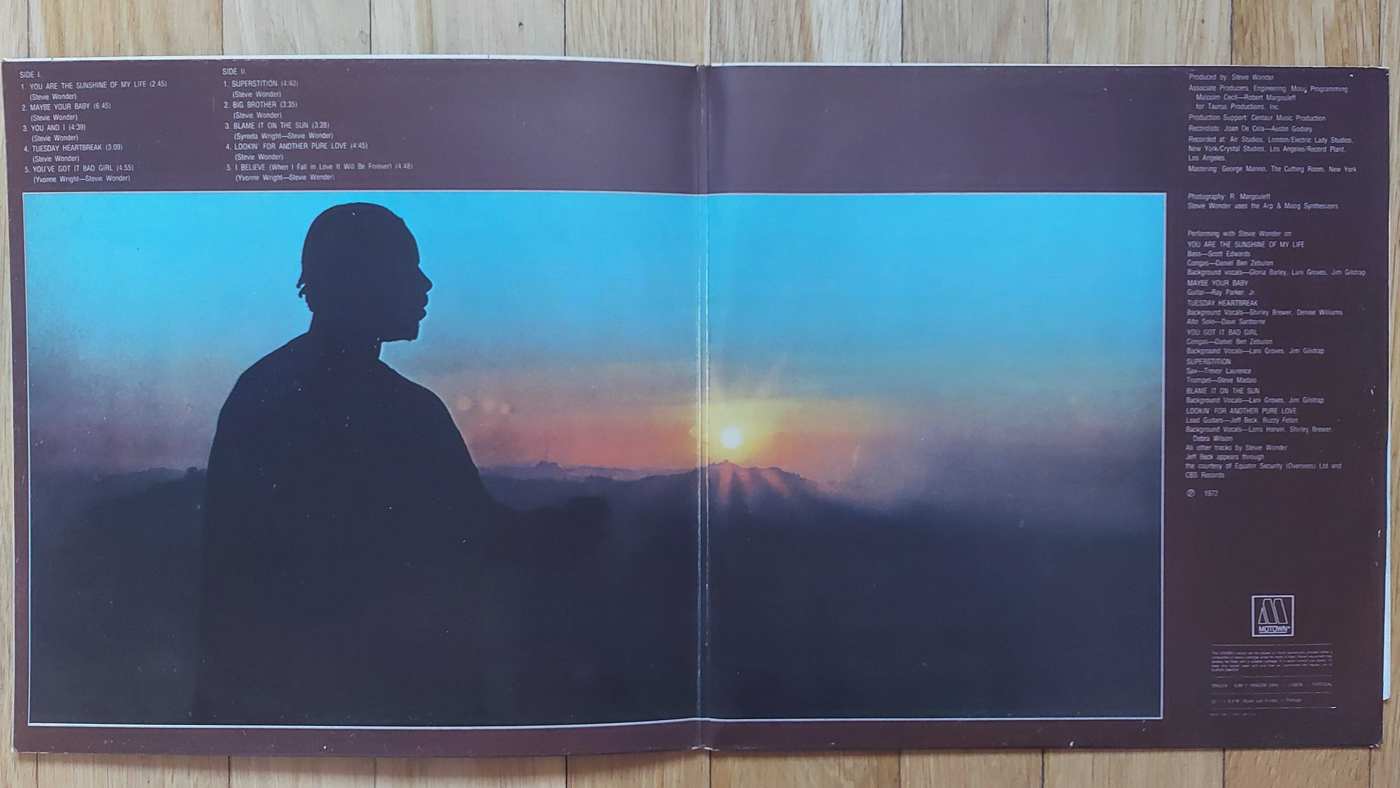Stevie Wonder ‎Talking Book POR (VG+/VG+)