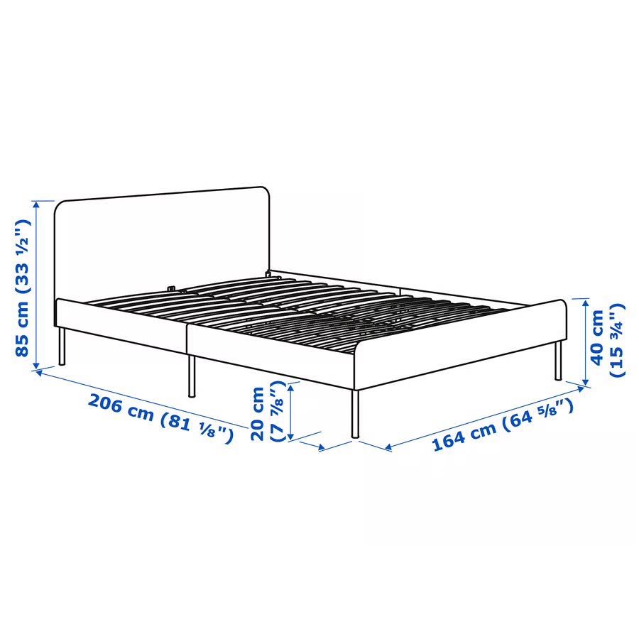 Cama com colchão IKEA