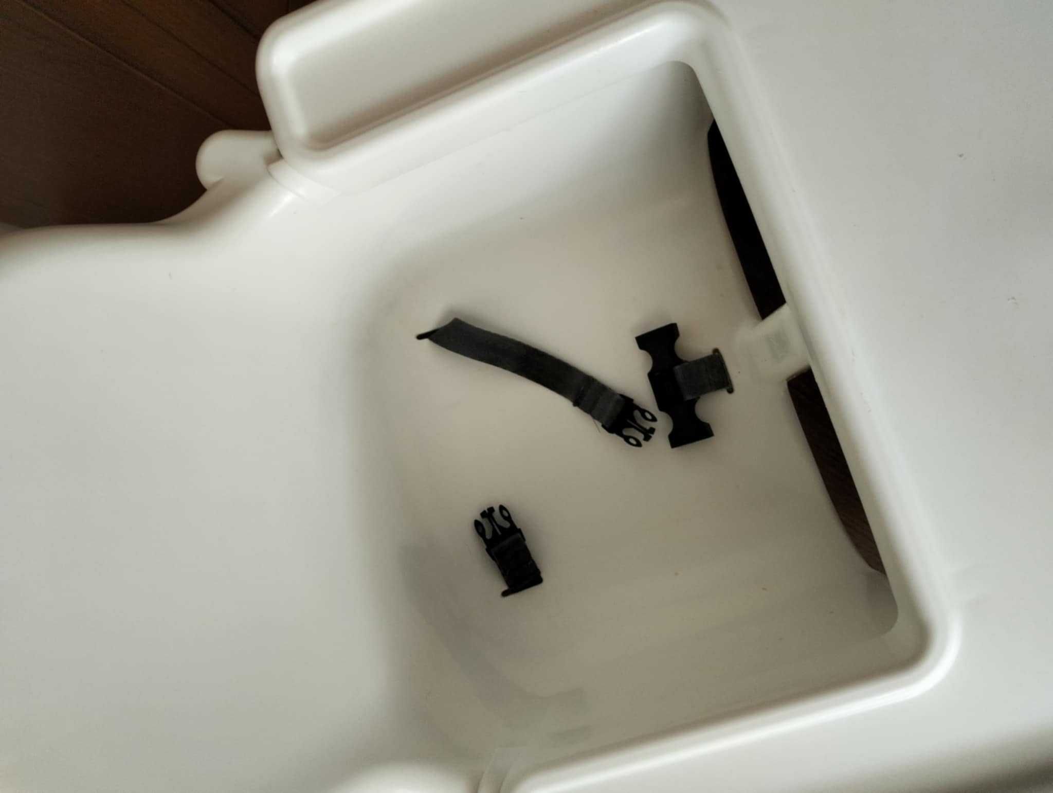 Krzesełko do karmienia z podnóżkiem IKEA