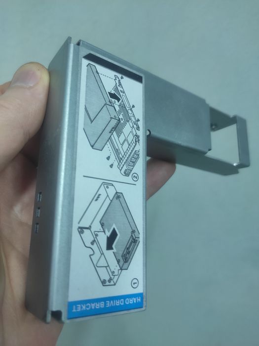 Карман 2.5 " для hdd/ssd Dell powerEdge gen 11-13 (R610, 620, 730)