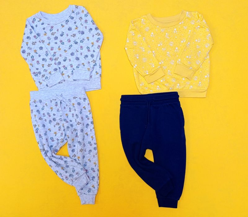 Набір одягу для дівчинки 9-12 міс. (74-80 см). Ціна за набір.