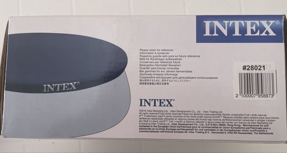 Nova - Capa de piscina INTEX