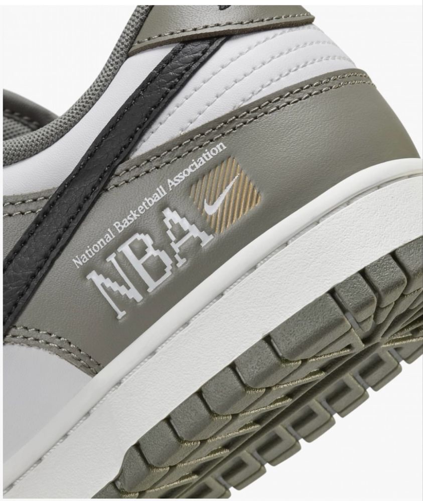 Оригінал Кросівки Nike Dunk Low Grey/White /28,5см, 29,5см,30см /