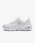 Skechers d lites 2 branca/dourada