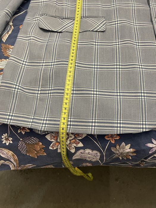 Marynarka męska w kratkę uniwersalna