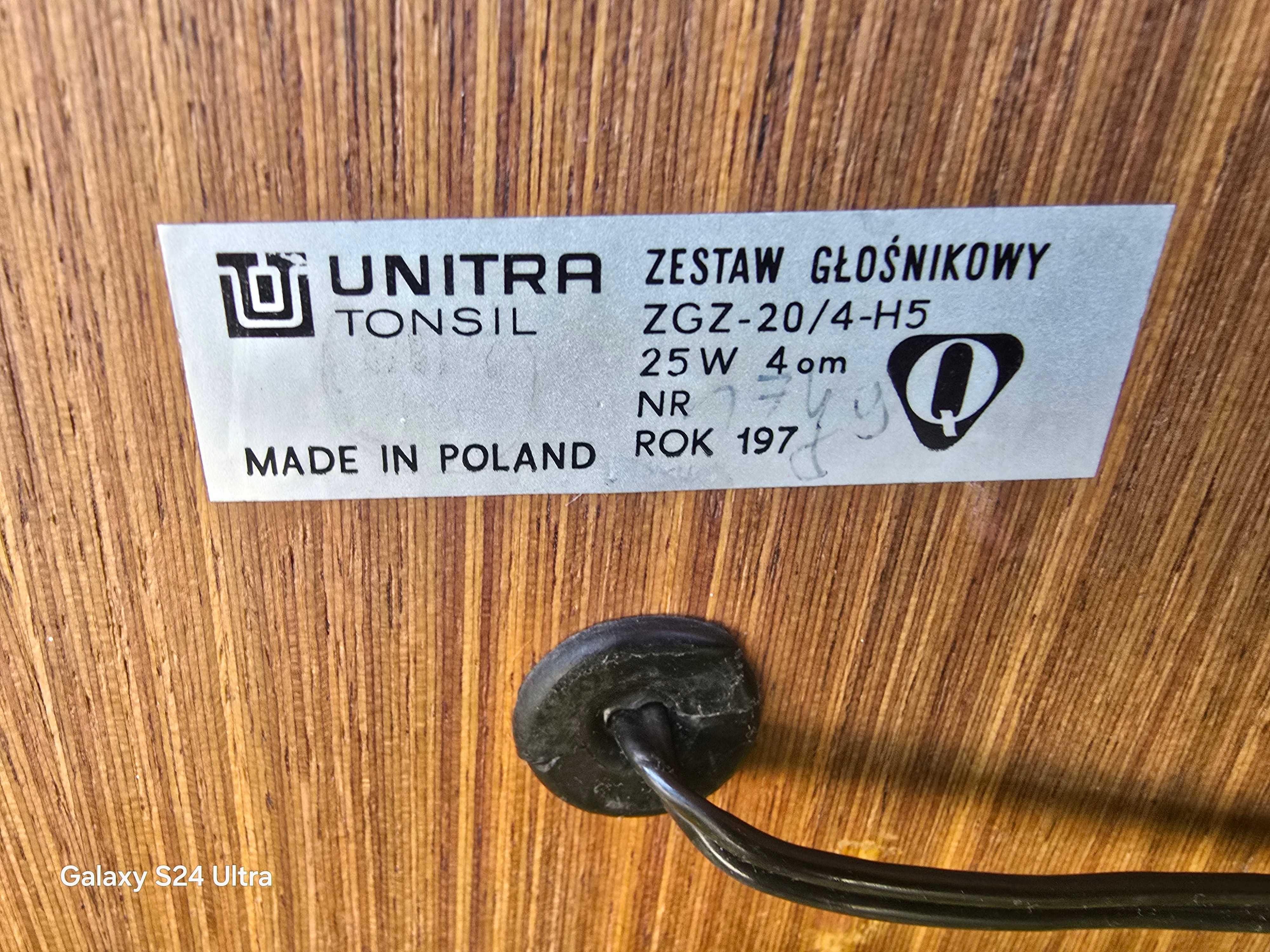 unitra tonsil zgz20/4-h5 ładne sprawne