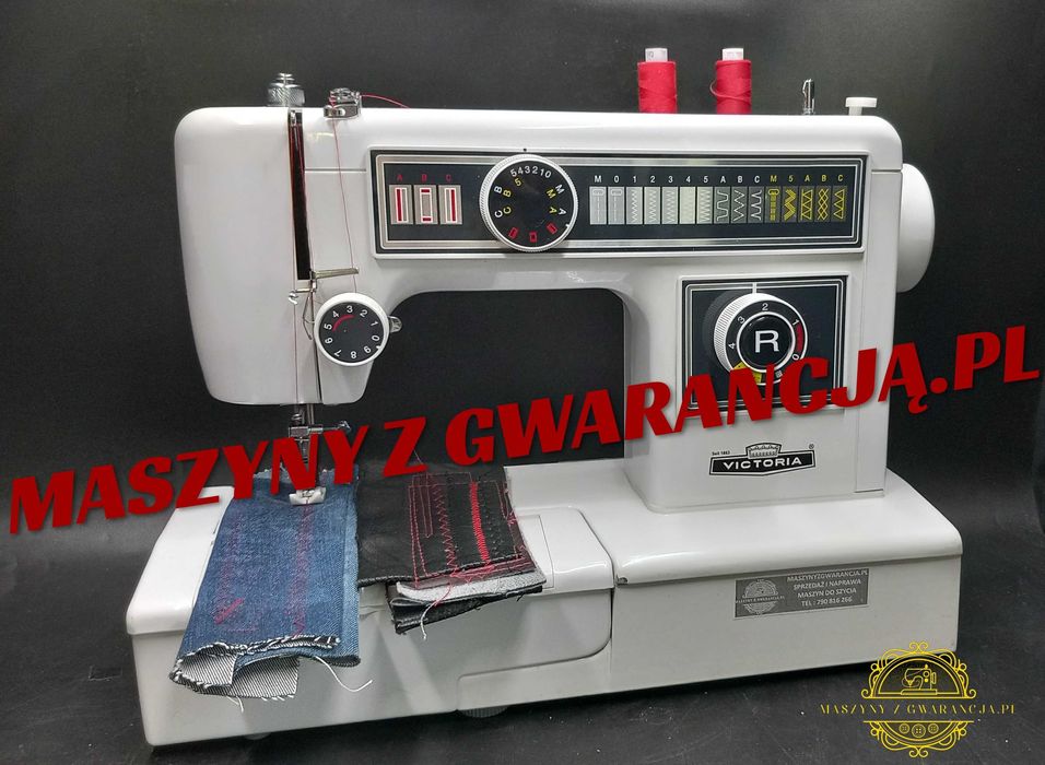 Maszyna do szycia Victoria skóra , jeans, filc 12 MIESIECY GWARANCJI