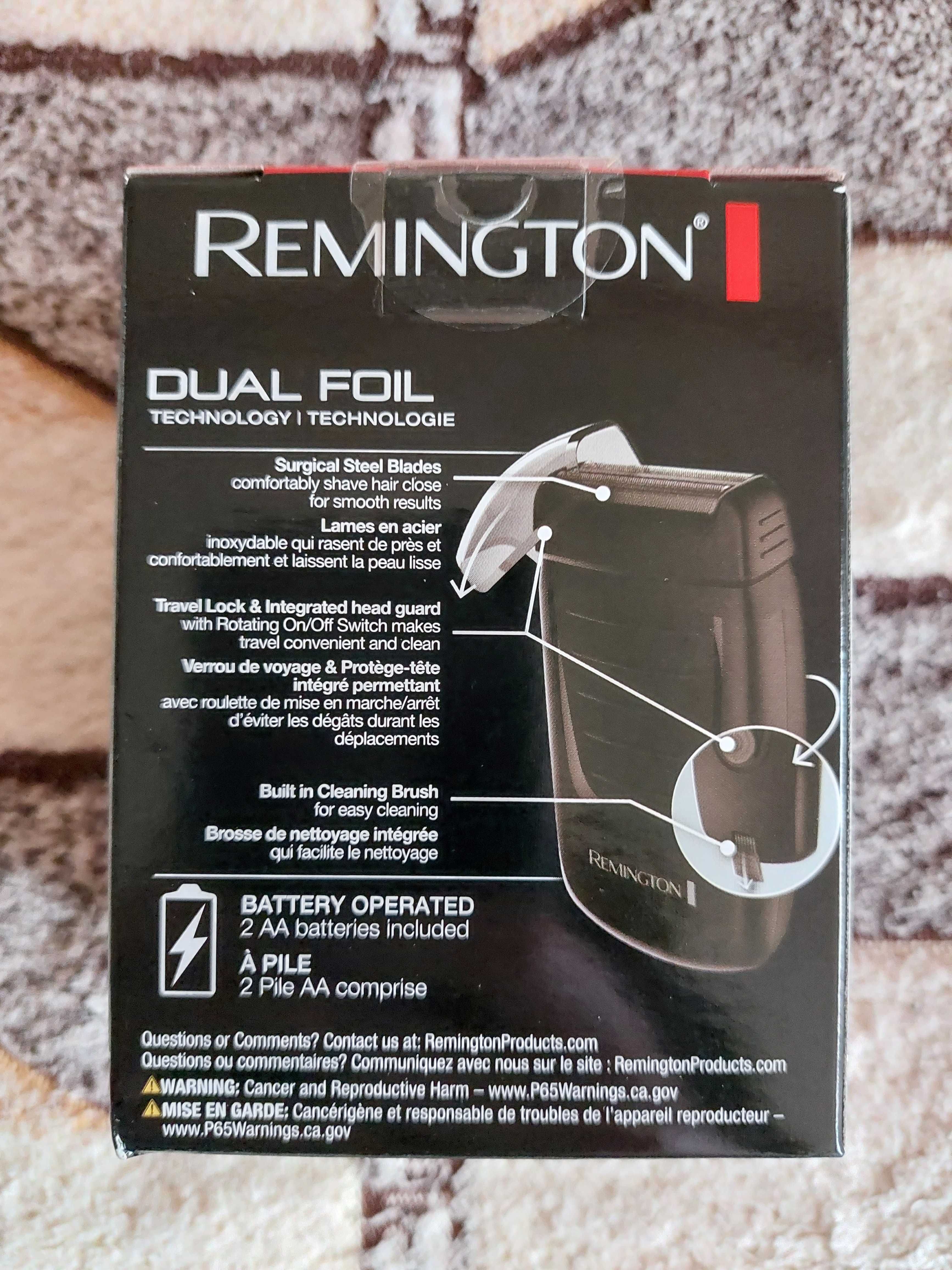Электробритва компактная Remington TF70 на батарейках. Новая!