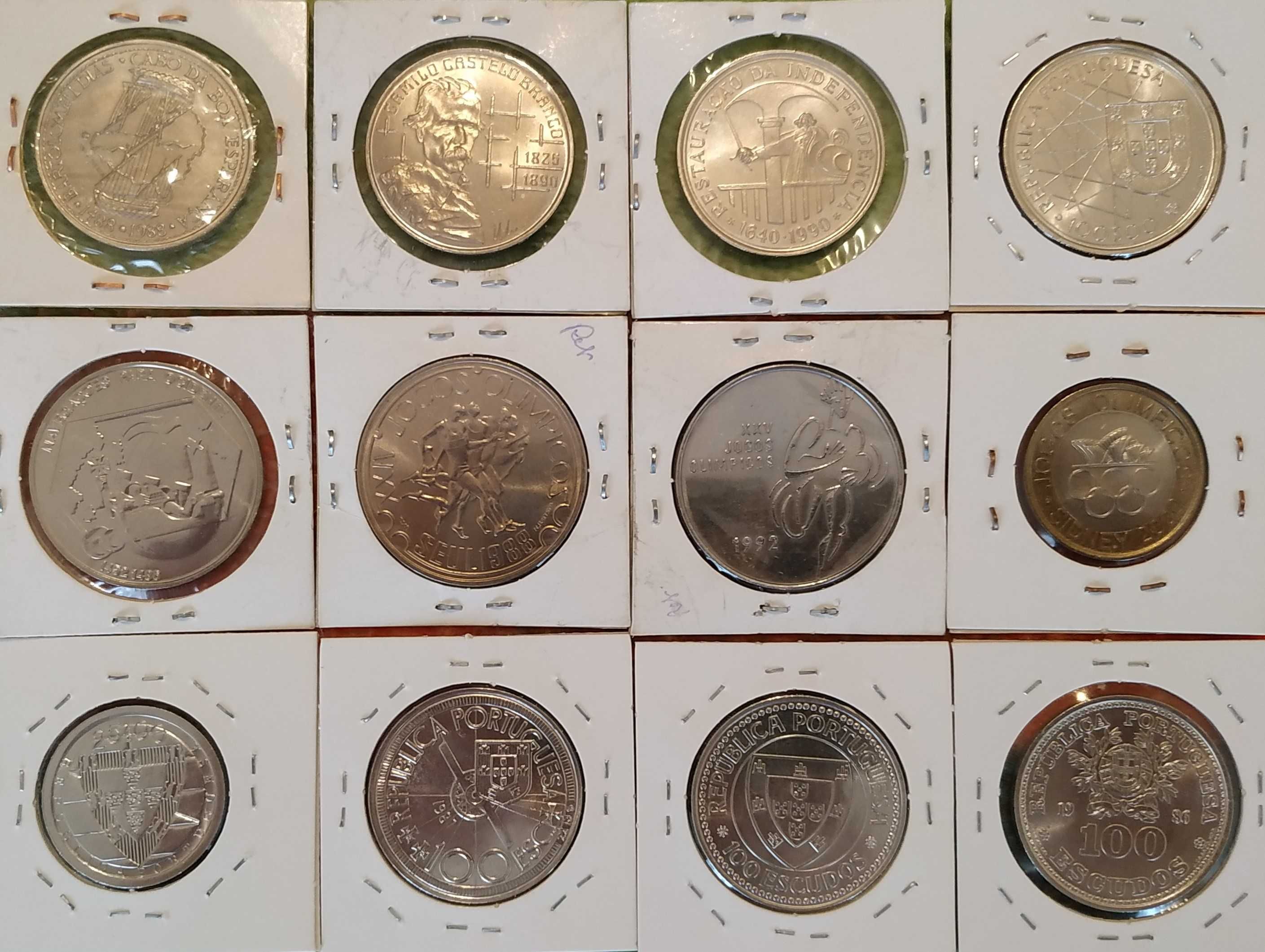 Portugal - lote de 12 moedas comemorativas (CM3)