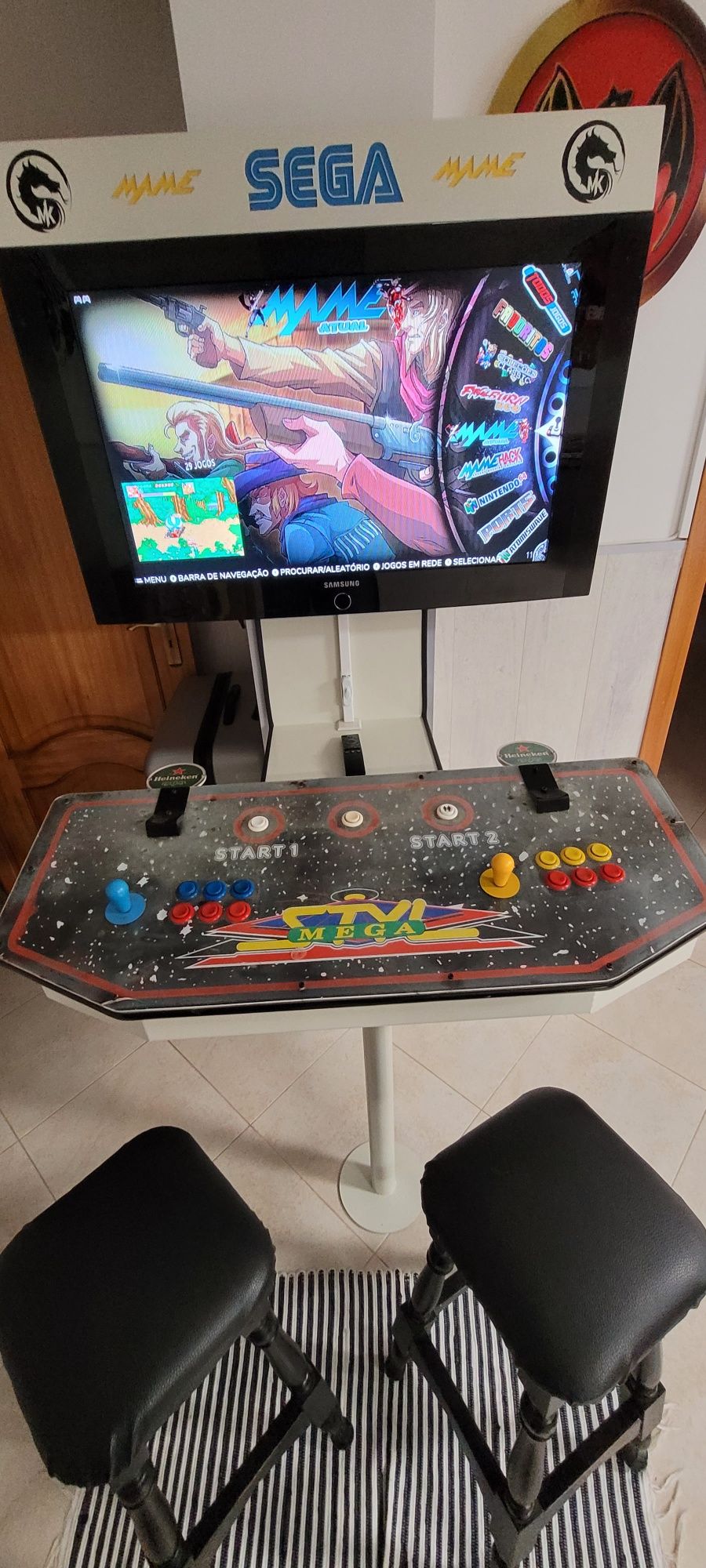Arcade/Feliperama/Retro/Máquina de Jogos