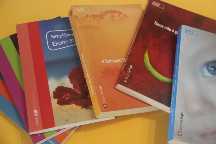 Livros "Simplifique a sua vida" + "A escolha é tua" etc