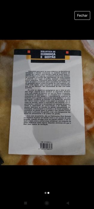 Livro "Introdução à gestão"
