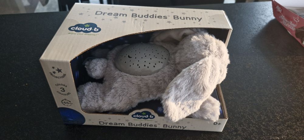 Pluszowy projektor lampka Dream Buddies Bunny