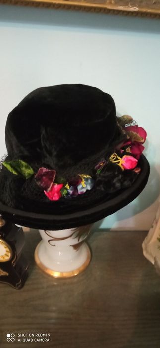 Винтажная  шляпа 58 размер.