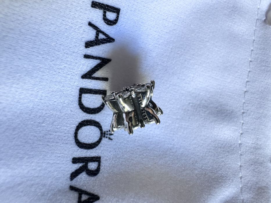 Charms Pandora koralik srebro ale s925 silver kwiatek