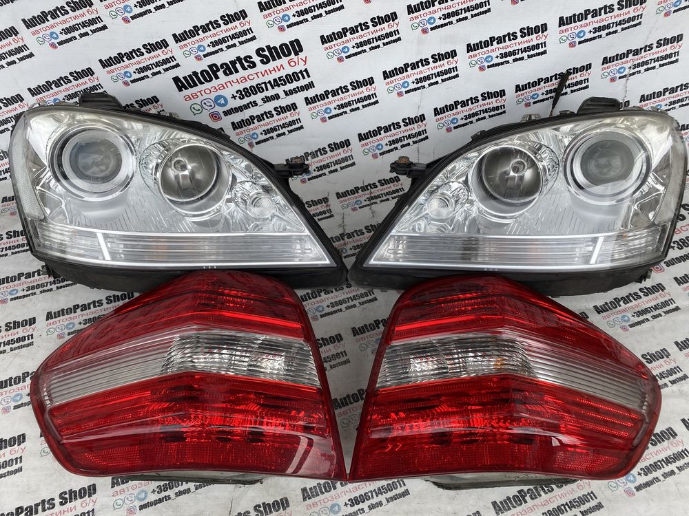 Фара ML 164 Mercedes w164 ML фари МЛ галоген оптика фары фонарь фонар